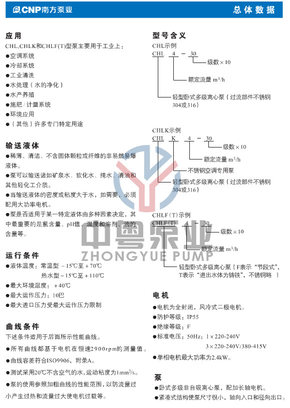 南方泵业CHL不锈钢水泵应用图